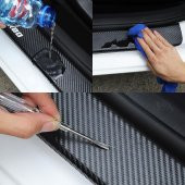 Renault Modus için Karbon Kapı Eşiği Sticker ( 4 Adet ) - 3