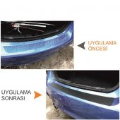 Kia Picanto için Karbon Bagaj ve Kapı Eşiği Sticker Seti - 2