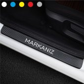 Suzuki SX4 için Karbon Bagaj ve Kapı Eşiği Sticker Seti - 3