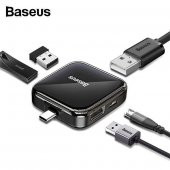 Baseus Asus Uym Type-C USB Çoğaltıcı Adaptör, 4 USB - 1