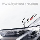 Peugeot 407 için Sports Mind Oto Sticker - 2