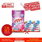 Ezel Premium Ve Renkliler İçin 3 KG 2 Adet Deterjan 4 Adet Ezel Soda - 1