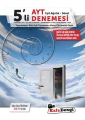 AYT Deneme Sınavı/Eşit Ağırlık-Sözel 5li Pkt.-KB | Kafadengi Yayınları - 1