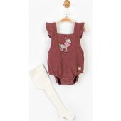 Panolino Bebek 2li Takım ve Külotlu Çorap 14891 - 1