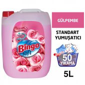 Bingo Soft Standart Yumuşatıcı 5 lt Gülpembe - 1