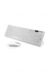 Kablosuz Klavye Mouse Seti 2.4 Ghz Wireless Tv Pc Uyumlu Pl-374 A8 - 3