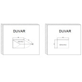KATLANABİLİR MUTFAK MASASI 68-50 CM 18 MM KALINLIK - 5