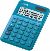 CASIO HESAP MAKINESI MASA USTU MS-20UC-BU 12H.MAVI - 1