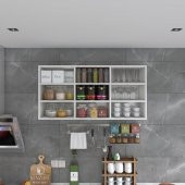 Kenzlife hazır mutfak hortus22 byz 060*120*22 banyo dolabı raflı kapaksız arkalıklı - 3