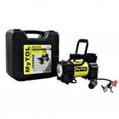 MYTOL 12 V MİNİ ARAÇ KOMPRESÖRÜ METAL GÖVDE ÇAKMAK GİRİŞLİ FY118 - 4