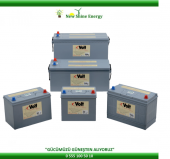 100 AMPER DEEP CYCLE JEL AKÜ thumbnail 2