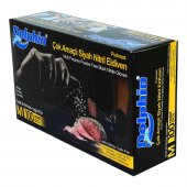 Dolphin Pudrasız Siyah Nitril Eldiven Orta Boy (M) 100 Lü Paket - 3