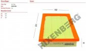 HAVA FİLTRESİ TOYOTA CH-R 1.2L 2016 VE ÜSTÜ RXA5384 17801-0T060 LX4529 - 1