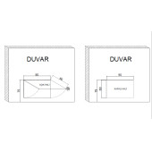 KATLANABİLİR MUTFAK MASASI 90-60 CM 18 MM KALINLIK - 5
