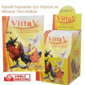 Vittav 100 Gr Kanatlı Hayvanlar için Vitamin ve Mineral Takviyesi - 3