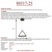 Eray Aydınlatma 80317-25 Led Avize - 3