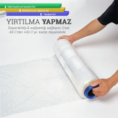 Streç Film 17 Mic 50cm 150mt 1600gr ÜCRETSİZ KARGO - 3