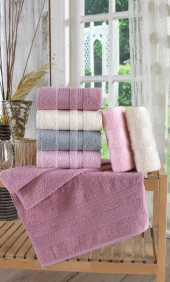 Stars 6lı 50x90 cm El&Yüz Havlu Seti 100 Pamuklu - 2