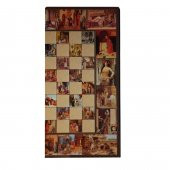 K5-Özel Sipariş Tasarım El İşi Tavla Takımı Büyük Boy - 1