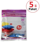 PENGUEN JUMBO 73X130 VAKUMLU HURÇ POŞET 5Lİ PAKET (5 ADET) - 1