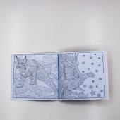 Boyama Kitabı 72 Sayfa Mandala Hayvanlar Alemi 4E Yayınları - 3