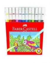 Faber Castell 4 lü Boyama Seti Resim Defteri Hediye - 3