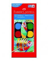 Faber Castell 4 lü Boyama Seti Resim Defteri Hediye - 6