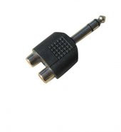 Wellhise 2RCA Dişi - 6.5Mm Stereo Erkek Çıkış - 1