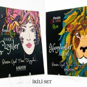2li Mandala Kampanya SET 72 Sayfa Boyama BÜYÜK BOY Sınırlı Stok - 1