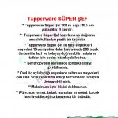 Tupperware SÜPER ŞEF MANUEL DOĞRAYICI MUTFAK ROBOTU KIRMIZI - 5