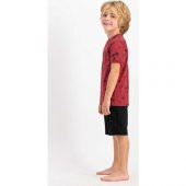 Arnetta Huntington Beach Bordo Erkek Çocuk Bermuda Takım - 2