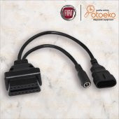Fiat 3 Pin - Obd2 Dönüştürücü Kablo Multiecuscan Delphi Autocom Elm327 - 2