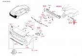 HYUNDAİ İ20 15- TAMPON BRAKETİ ARKA : SAĞ 86683C8000 - 1