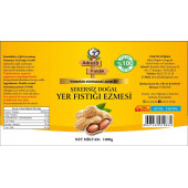 ADRESS FINDIK- ŞEKERSİZ DOĞAL YER FISTIĞI EZMESİ 1 Kg - 2