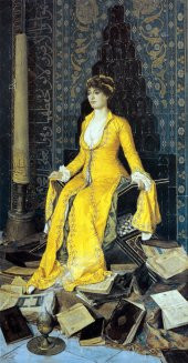 Tablosan Mihrap-Osman Hamdi Bey Oryantal Kanvas Tablo - 2