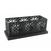 28x11cm Mumluk ve 3 Led Mum Pilli - 7