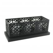 28x11cm Mumluk ve 3 Led Mum Pilli - 8