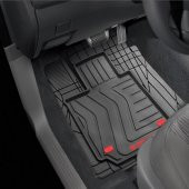 Audi A3 3D Havuzlu Kauçuk Altı Cırtlı Paspas - 1