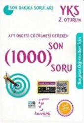 KAREKÖK YAYINLARI AYT DEN ÖNCE ÇÖZÜLMESİ GEREKEN SON 1000 SORU(SAYISAL) - 1