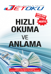 Jetoku Hızlı Okuma & Anlama Kitabı ve Online Eğitim Hediyesi - 1