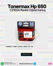 HP 650 CZ101A / CZ102A Set Orjinal Kartuş Avantaj Paket , HP Deskjet 1015 / 1515 / 1516 / 2545 / 2546 - 3