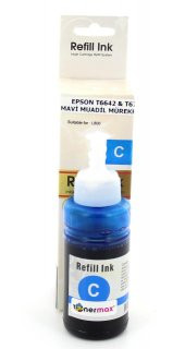Epson T6642 C13T66424A Mavi Muadil Mürekkep - 8