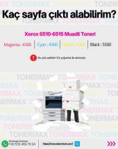 Xerox Phaser 6510 Siyah Muadil Toner/ WorkCentre 6515 - 4