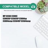 Ricoh Aficio MPC3003 Kırmızı Muadil Toner/ MPC3004 / MPC3503 / MPC3504 - 3