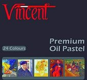 Vincent Premium Oıl Pastel 24- Lü Set - 1