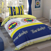 FENERBAHÇE TARAFTAR TEK KİŞİLİK NEVRESİM SETİ - TAÇ - 1
