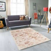 Halı Home Halı Gamze 1307 Beyaz En 120cm Tüm Ebatlarda Yolluk Halı - 4