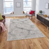 Halı Home Halı Lotus Koleksiyonu 8557 Gri Modern Halı - 1
