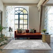 Halı Home Halı Gaspara Koleksiyonu 14606 Gri Saçaklı Halı - 1