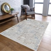 Halı Home Halı Greys Koleksiyonu 15601 Gri Saçaklı Halı - 2